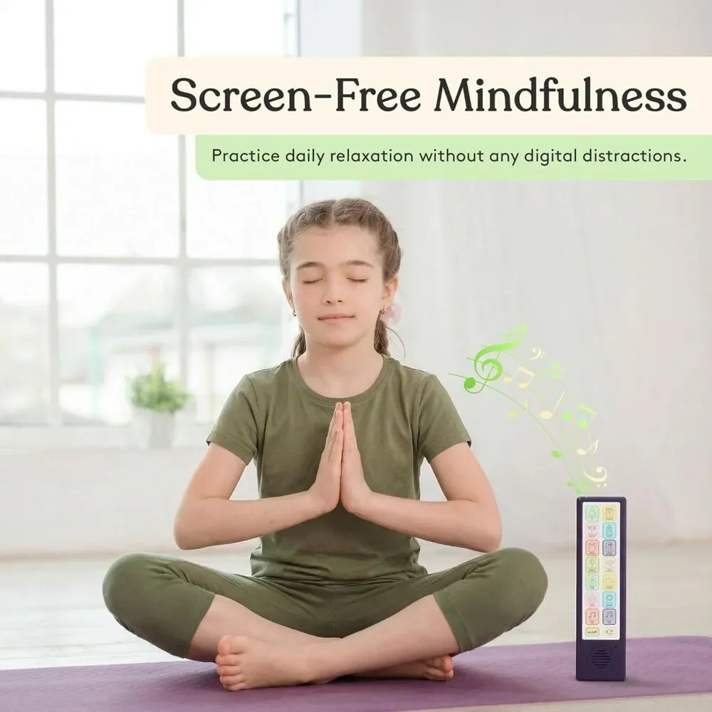 NEW Meditation Buddy Screen-Free Mindfulness Breathing Device Kids Adults